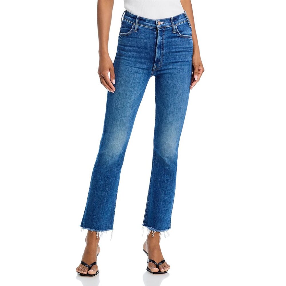 MOTHER The Hustler Ankle Fray Size 31